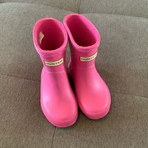 Hunter Boots- toddler sz 4